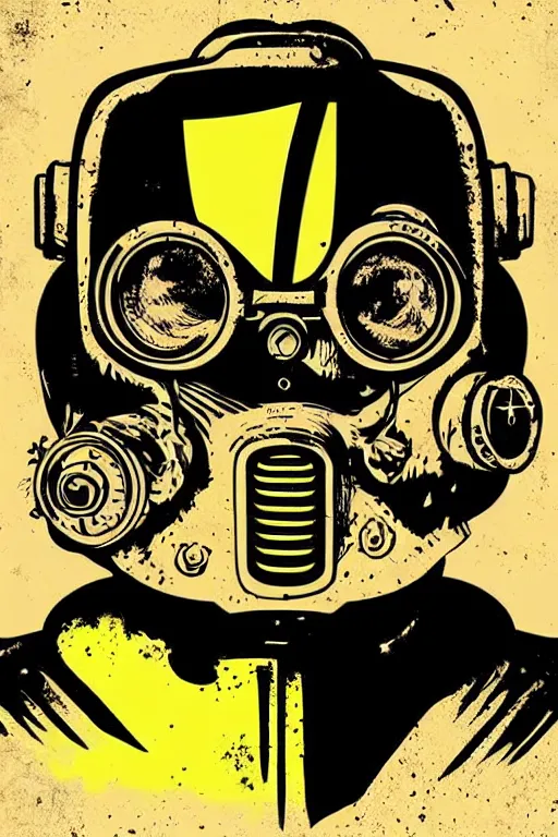 Image similar to fallout 7 6 retro futurist illustration art by butcher billy, sticker, colorful, illustration, highly detailed, simple, smooth and clean vector curves, no jagged lines, vector art, smooth andy warhol style