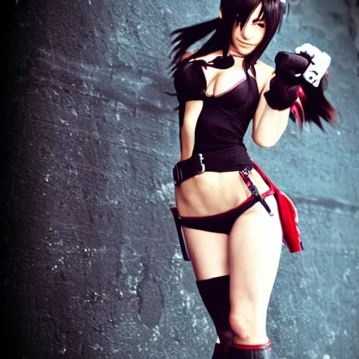 Image similar to tifa from ff 7