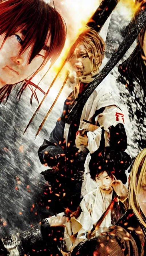 Image similar to the end of the world, from kenshin