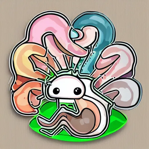 Prompt: snail sticker cute snail cartoon