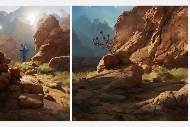 Prompt: watercolor painting of rabbit ears in rocky desert landscape, ambient lighting, art by hans gude, art by hans dahl, by jesper ejsing, art by anders zorn, wonderful masterpiece by greg rutkowski, cinematic light, american romanticism by greg manchess, creation by tyler edlin