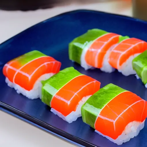 Image similar to sushi jellzo aspic salad