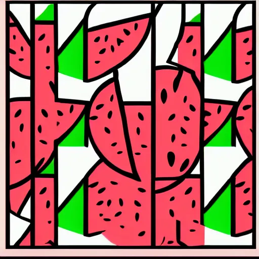 Prompt: watermelon emoji