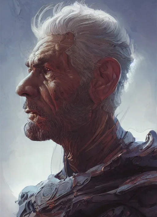 Image similar to Portrait of Kramer, marvel comics, dark, intricate, highly detailed, smooth, artstation, digital illustration by Ruan Jia and Mandy Jurgens and Artgerm and Wayne Barlowe and Greg Rutkowski and Frank Frazetta