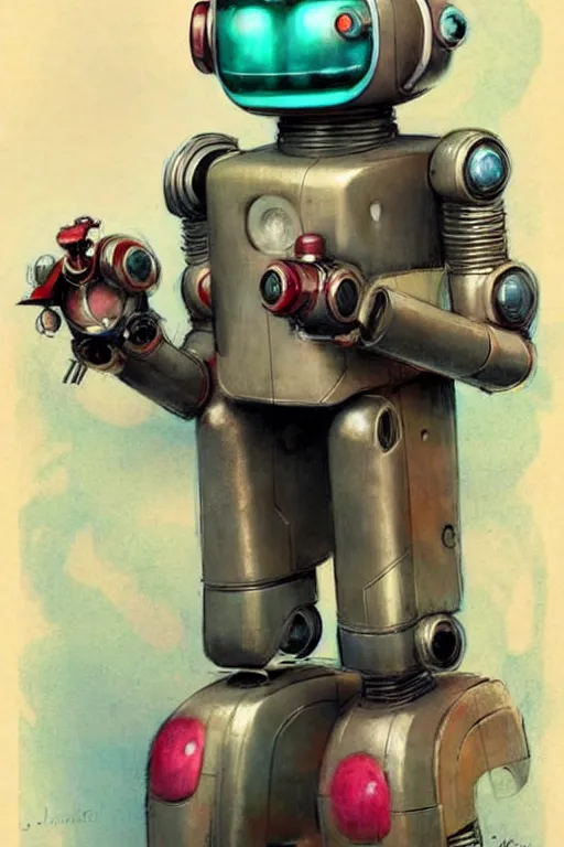 Prompt: ( ( ( ( ( 1 9 5 0 s retro future android robot circus. muted colors. childrens layout, ) ) ) ) ) by jean - baptiste monge,!!!!!!!!!!!!!!!!!!!!!!!!!