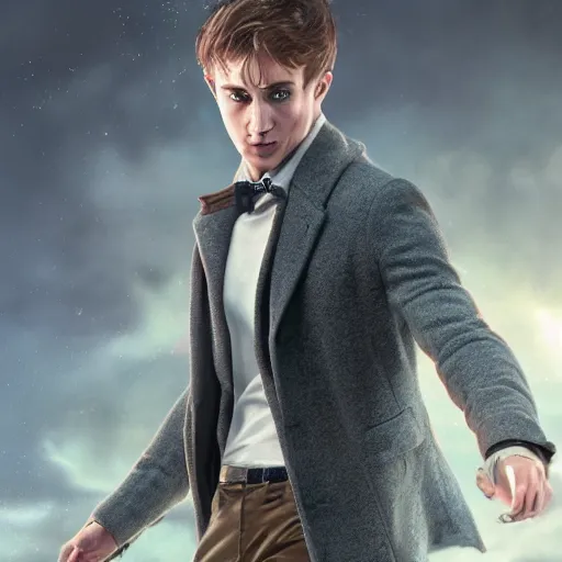Prompt: hyperrealistic mixed media high resolution scamander from harry potter , stunning 3d render inspired art by István Sándorfi and Greg Rutkowski and Unreal Engine, perfect symmetry, dim volumetric lighting, 8k octane beautifully detailed render, post-processing, extremely hyper-detailed, intricate, epic composition, highly detailed attributes, highly detailed atmosphere, full body shot, cinematic lighting, masterpiece, no trending on artstation, very very detailed, masterpiece, stunning, flawless structure, lifelike texture, perfection,