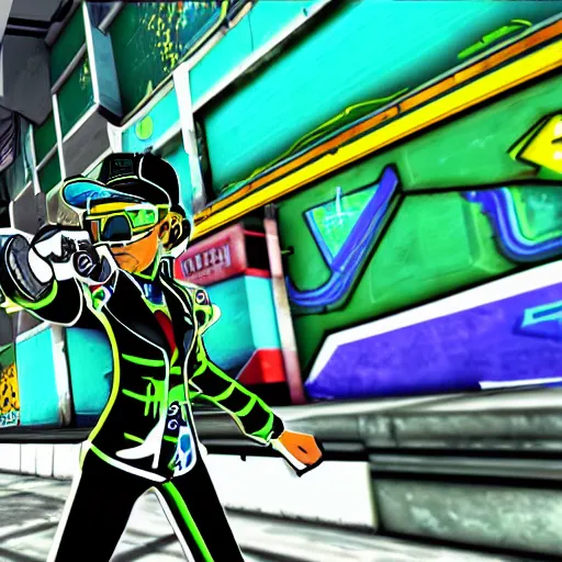 Image similar to Jet Set Radio Future sequel screenshot, HD