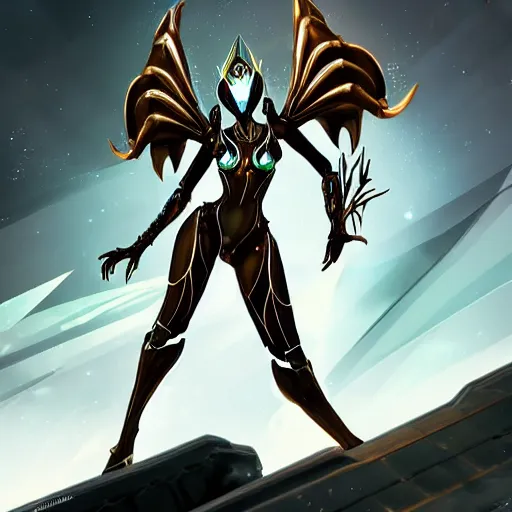 Image similar to highly detailed exquisite warframe fanart, looking up at a 300 foot tall giant elegant beautiful saryn prime female warframe, as an anthropomorphic robot female dragon, sharp claws, posing elegantly over your tiny form, detailed legs looming over your pov, giantess shot, camera close to the legs, upward shot, ground view shot, leg shot, front shot, epic cinematic shot, high quality warframe fanart, captura, realistic, professional digital art, high end digital art, furry art, giantess art, anthro art, DeviantArt, artstation, Furaffinity, 3D, 8k HD render, epic lighting