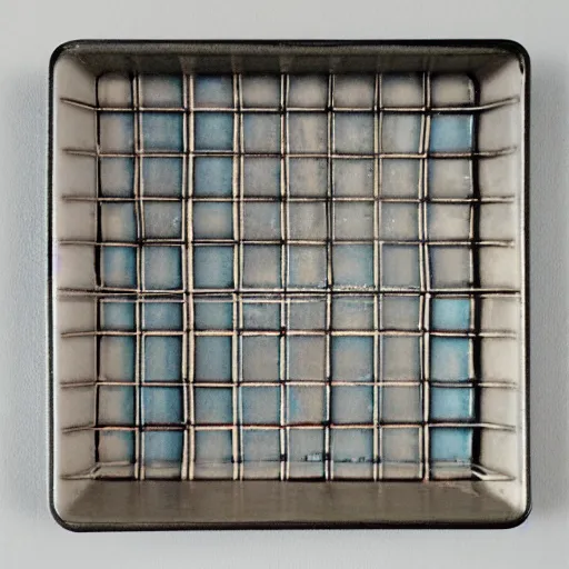 Image similar to mixed media vaporous bakeware 5 x 5 grid