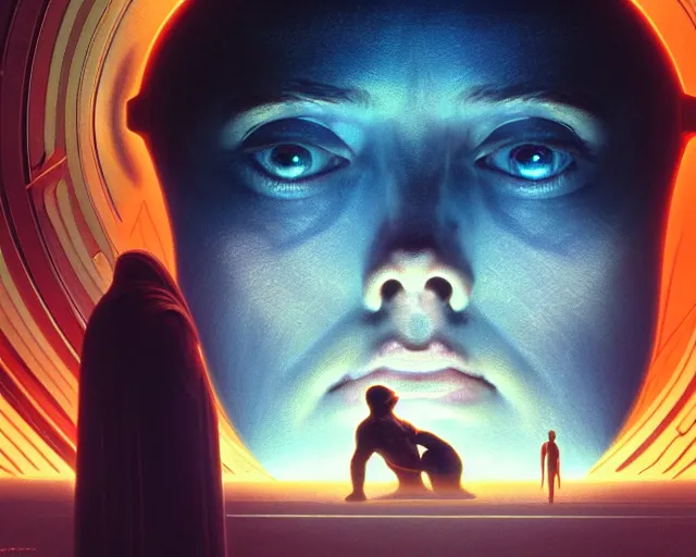 Image similar to photography of 2 0 0 1 space odyssey, deep focus, science fiction, stanley kubrick cinematography, intricate, elegant, highly detailed, digital painting, artstation, concept art, matte, sharp focus, illustration, art by artgerm and greg rutkowski and alphonse mucha