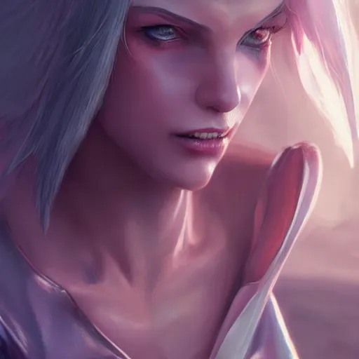 Image similar to kerli koiv as cindy aurum from final fantasy 1 5, character concept art, sharp, digital matte painting, art by greg rutkowski, wlop, dramatic lighting, trending on artstation