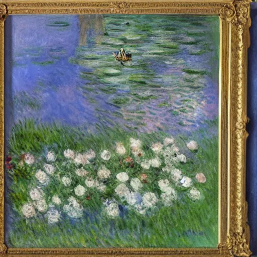 Prompt: all the small things, Monet