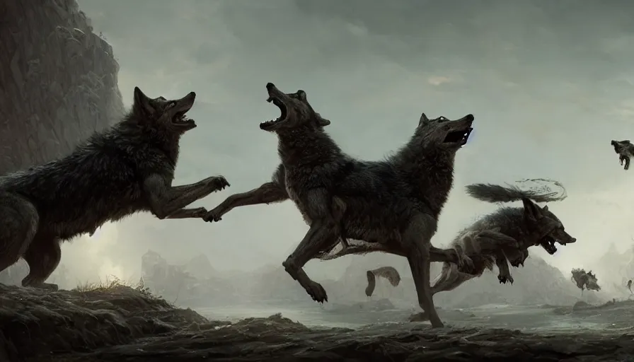 Attacked by Spectral Wolves, DUB