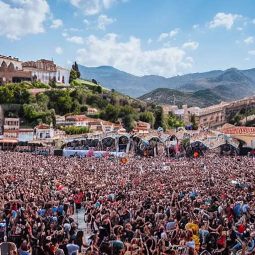 Image similar to nowhere festival in spain