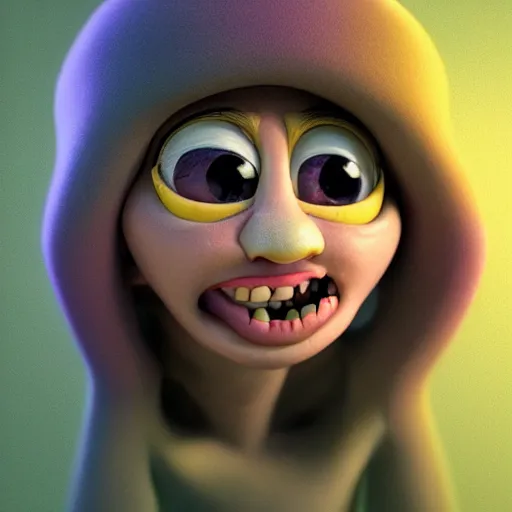 Prompt: very very very ugly woman by Max Kostenko and Bobby Chiu, disney, pixar, MPC, Framestore, character design for animation, uplight, a lineup of characters, big disney eyes, symmetrical eyes, cuteness, 3d render, octane rendered, highly detailed, unreal engine, Trending on Artstation, octane render, 4k, 8k, HD