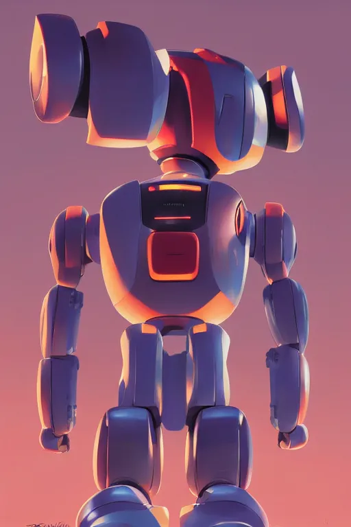 Image similar to metabots medabots medarotto medarot robot minimalist comics, behance hd by jesper ejsing, by rhads, makoto shinkai and lois van baarle, ilya kuvshinov, rossdraws global illumination ray tracing hdr radiating a glowing aura