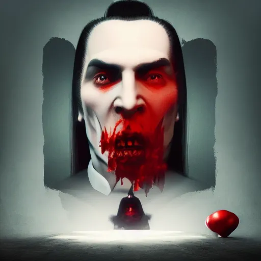 Image similar to dracula, Octane renderer,