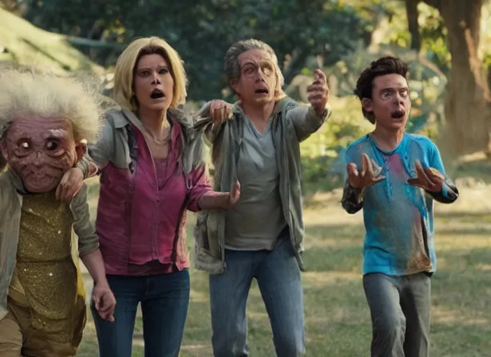 Image similar to film still of rick sanchez family in the new scifi movie 4 k,,,,,,,,,,,,,,,,,,,,,,,,,,,,,,,,,,,,,,,,,,,,,,,, rick and morty