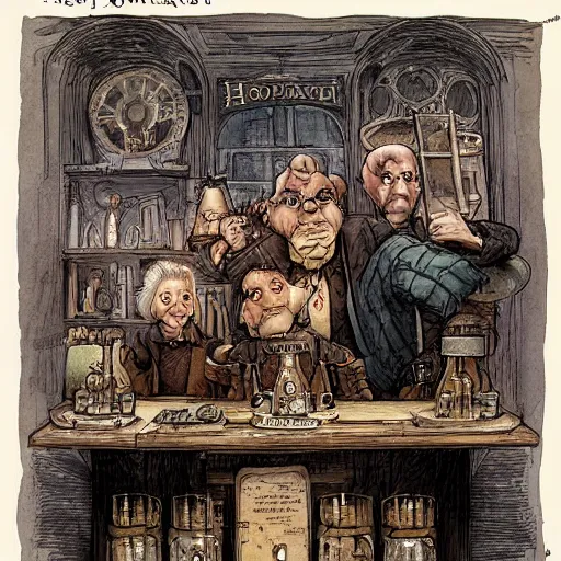 Image similar to hogwart lab, harry potter, by jean - baptiste monge