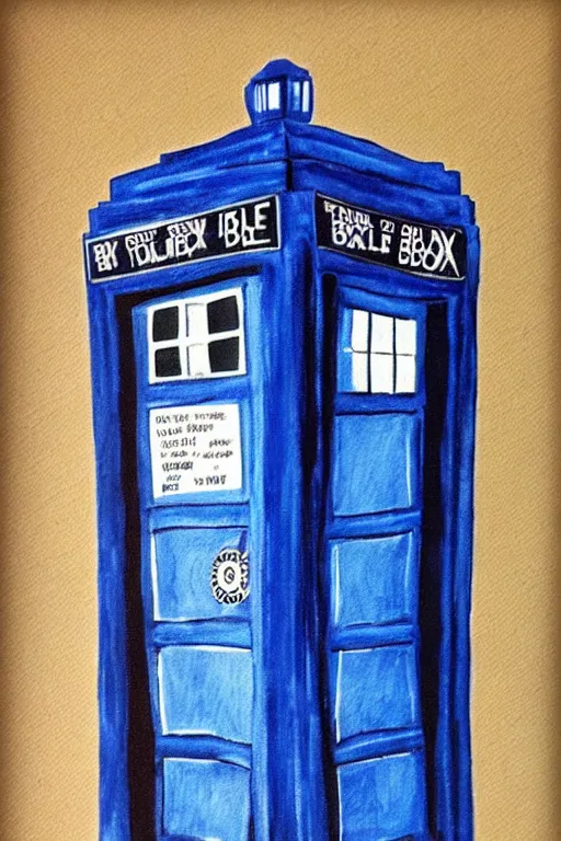 Image similar to TARDIS 🎨🖌️