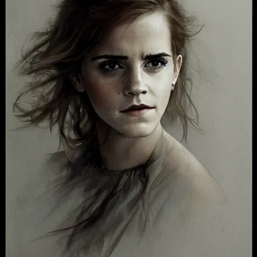 Image similar to emma watson, by jean - baptiste monge