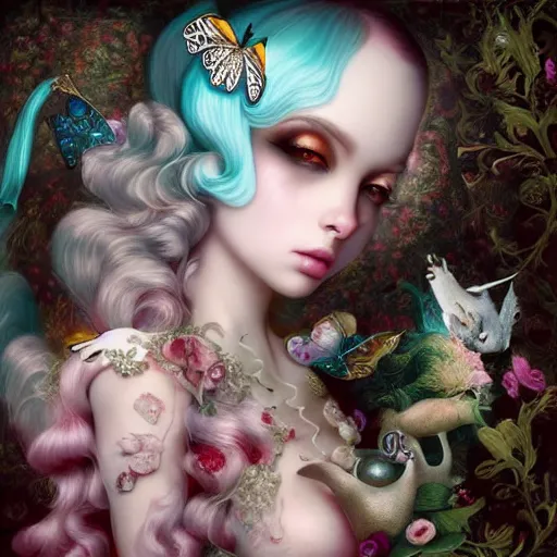 Prompt: scene of dreams by Natalie Shau, masterpiece