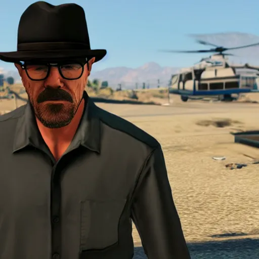 Image similar to heisenberg in gta5