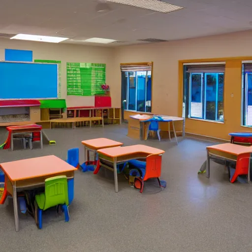 Image similar to a school reception, 4 k