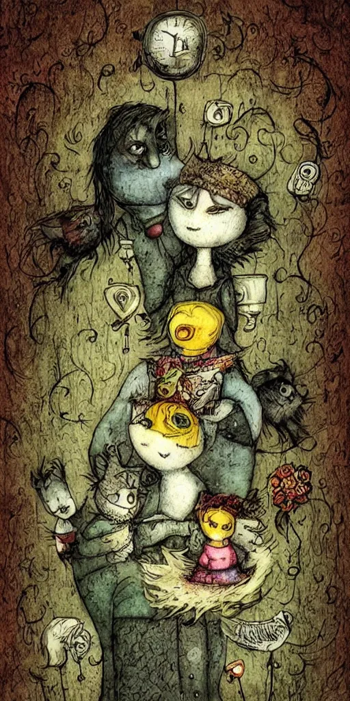 Image similar to a mother's day scene by alexander jansson