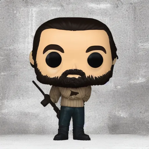 Image similar to Charles Manson Funko Pop