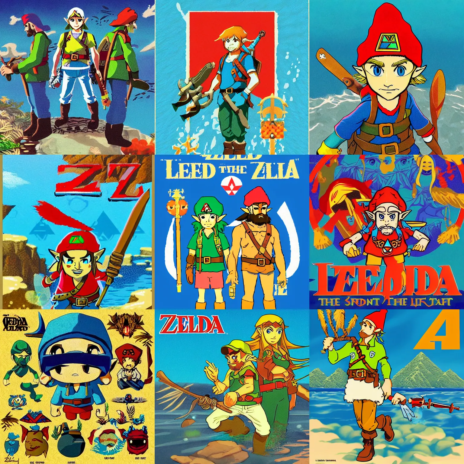 The Legend of Zelda Inspired Concept Art and Illustrations I