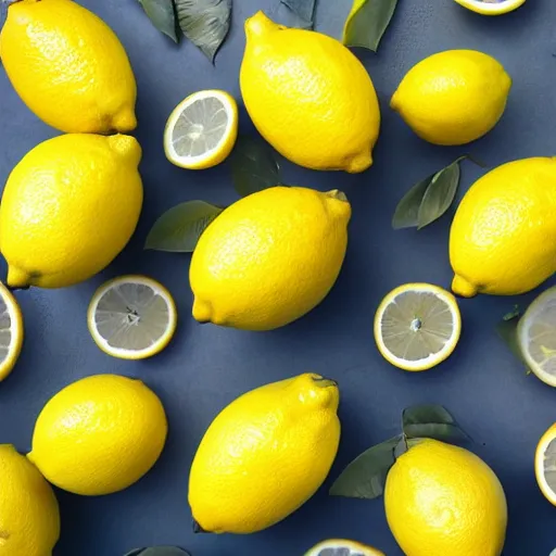 Prompt: high res Lemons 4k