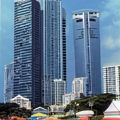 Image similar to a 1 9 9 0 s singaporean government camapign poster