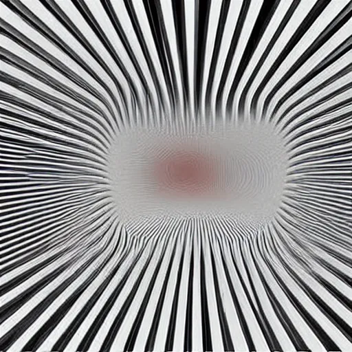 Prompt: a 4d dimension optical illusion
