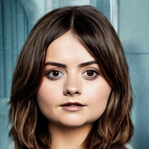 Image similar to jenna coleman as a succubus