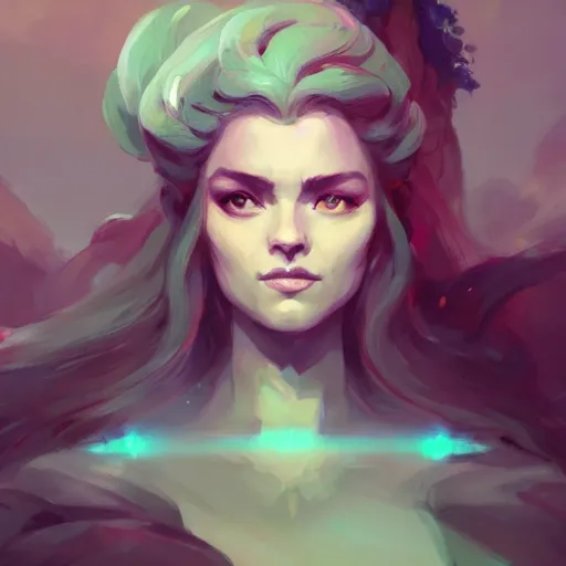 Image similar to a beautiful portrait of a beautiful jade sorceress, game of thrones concept art by pete mohrbacher and guweiz and ilya kuvshinov, digital art, highly detailed, intricate, sharp focus, trending on artstation hq, deviantart, unreal engine 5, 4 k uhd image