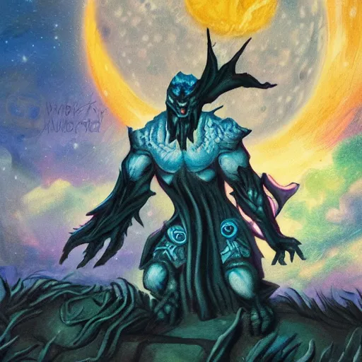 Image similar to moon lord