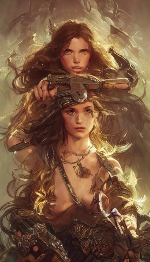 Image similar to girls, warhammer, lord of the rings, sweaty, perfect faces, pixel art, highly detailed, artstation, concept art, smooth, unreal engine 5, 8 k, art by artgerm and greg rutkowski and alphonse mucha