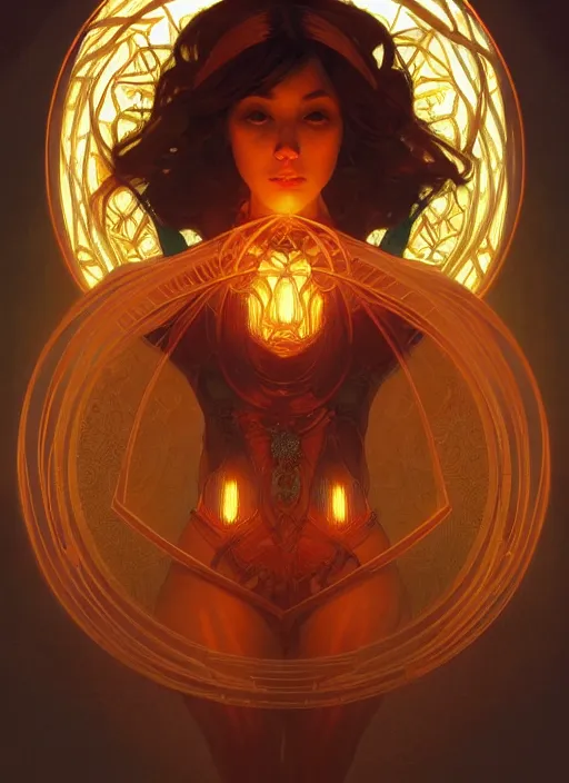 Prompt: symmetry!! portrait of fire, glowing lights!! intricate elegant, highly detailed, digital painting, artstation, concept art, smooth, sharp focus, illustration, art by artgerm and greg rutkowski and alphonse mucha