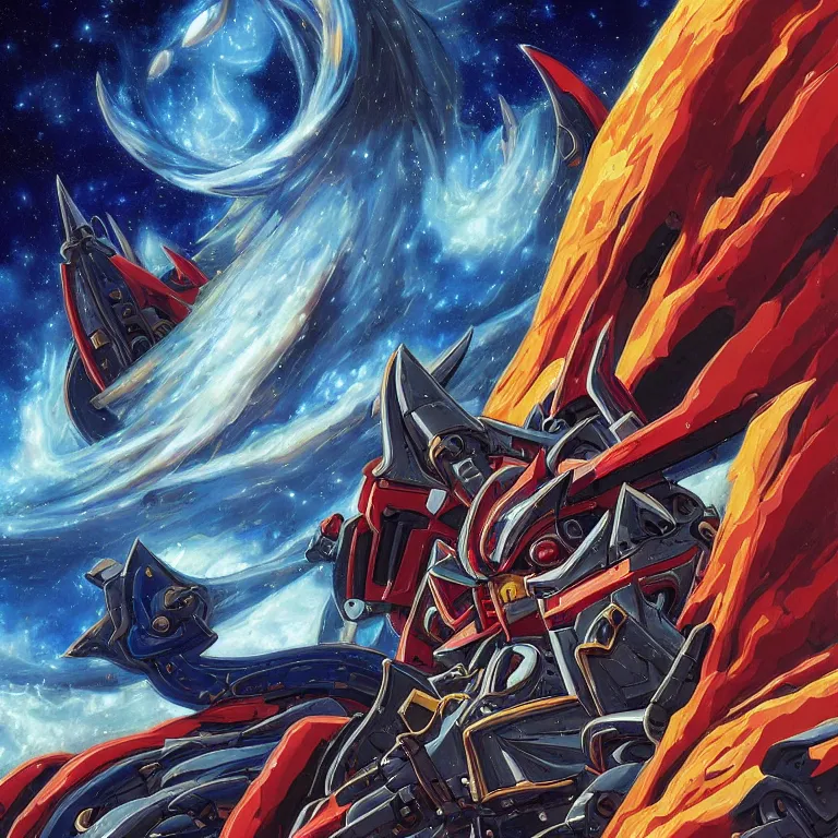 portrait of The Anti-Spiral from Tengen Toppa Gurren