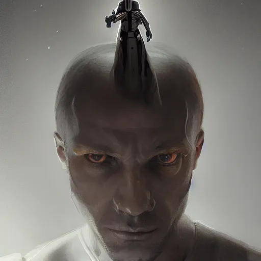 Image similar to portrait of pierre emmanuel saubade by aenaluck, artgerm and roberto ferri and greg rutkowski, jedi knight, he is 4 0 years old, star wars expanded universe, highly detailed portrait, digital painting, artstation, concept art, smooth, sharp foccus ilustration, artstation hq