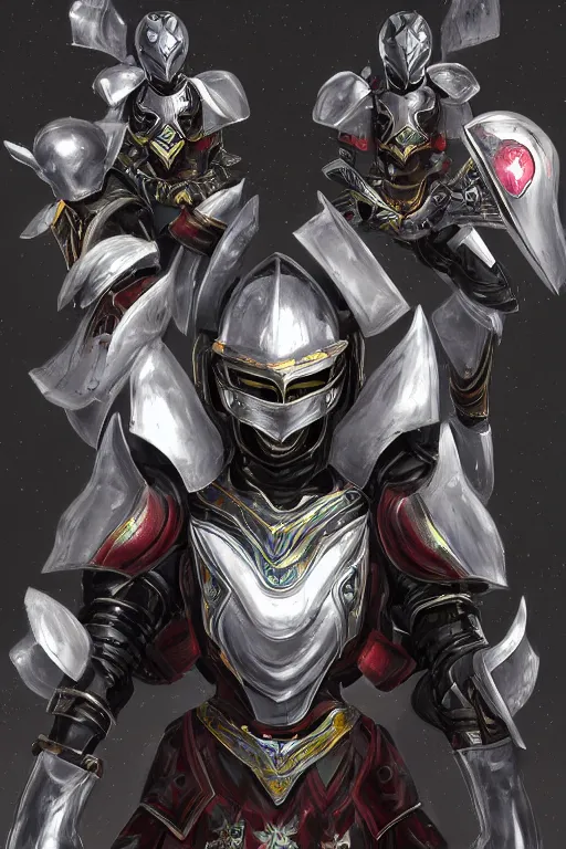 Image similar to helmet armor guardian destiny in witch queen illumination ray tracing hdr fanart arstation by sung choi robot ninja mask and eric pfeiffer and gabriel garza and casper konefal