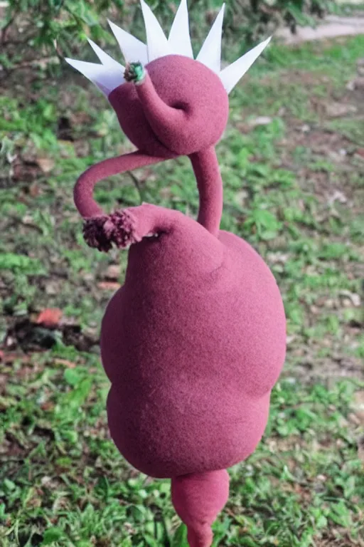 Image similar to plumbus, animal