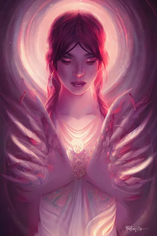 Prompt: The Ayahuasca Spirit, by Ross Tran