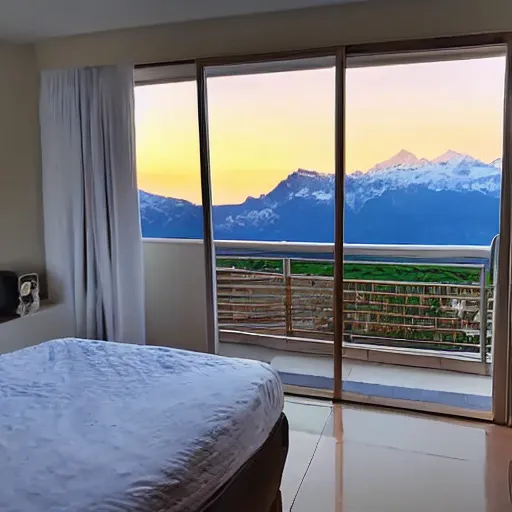 Image similar to room with an epic view