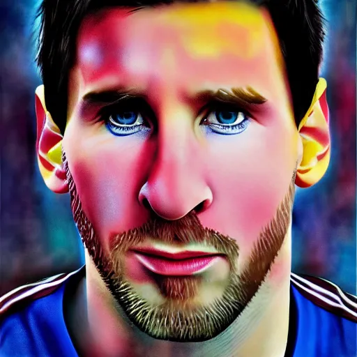 Prompt: lionel messi as nurse, accurate, 30mm, face, soft colours, dramatic lighting, nikon