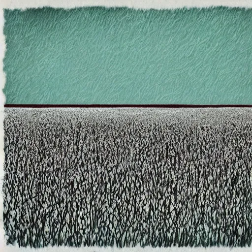 Prompt: field of the dead, monotone color scheme, in the style of sandro boticelli
