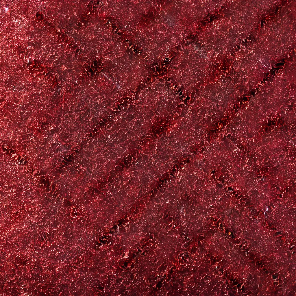 chrome effect metallic texture of a red book