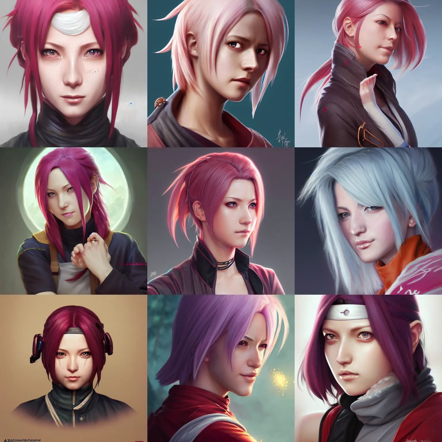 ArtStation - (Fan art) Naruto - Haruno Sakura