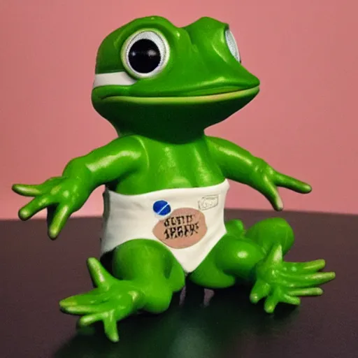 Image similar to the rarest pepe Funko Pop